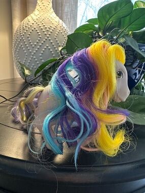 Vintage My Little Pony G1 Ringlets Brush N Grow Ponies 1985 Hasbro MLP